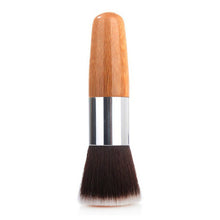 Lady Flat Top Buffer Foundation Powder Blusher Face Brush Cosmetic Basic Tool Bamboo Handle Makeup Tools