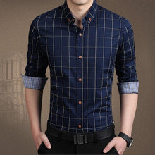 Latest Mens Fashion Shirts Men'S Long Sleeve Slim Cotten British Style Shirts Roupas Masculinas #3546