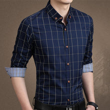 Latest Mens Fashion Shirts Men'S Long Sleeve Slim Cotten British Style Shirts Roupas Masculinas #3546