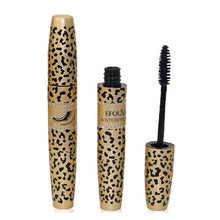 Leopard Design Long Curling Eyelash Black Fiber Thick Mascara Eye Lashes