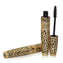 Leopard Design Long Curling Eyelash Black Fiber Thick Mascara Eye Lashes