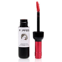 Long Lasting Liquid Lip Gloss Lipstick Makeup Moisturizing Wine Bottle Dyeing Lip Tint Beauty Lip Balm