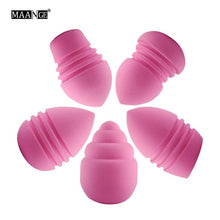 MAANGE 100% brand new and high quality 5PC Makeup Foundation Blending Sponge Puff Flawless Smooth Powder 2017 Anne