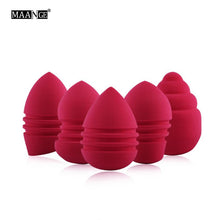 MAANGE 100% brand new and high quality 5PC Makeup Foundation Blending Sponge Puff Flawless Smooth Powder 2017 Anne