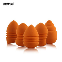 MAANGE 100% brand new and high quality 5PC Makeup Foundation Blending Sponge Puff Flawless Smooth Powder 2017 Anne