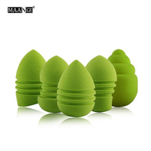 MAANGE 100% brand new and high quality 5PC Makeup Foundation Blending Sponge Puff Flawless Smooth Powder 2017 Anne