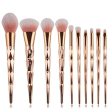 MAANGE 10PCS Make Up Foundation Eyebrow Eyeliner Blush Cosmetic Concealer Brushes kit de pinceis de maquiagem 2017 Anne