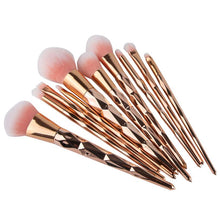 MAANGE 10PCS Make Up Foundation Eyebrow Eyeliner Blush Cosmetic Concealer Brushes kit de pinceis de maquiagem 2017 Anne