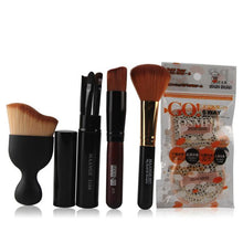 MAANGE 10pcs Makeup Brush Makeup Face Puff Makeup Foundation Brush +Face Puff+Shadow Contour Makeup Brush Anne