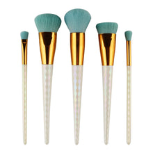 MAANGE 17.5*10*2 cm 5Pcs Colorful Cosmetic Eyebrow Eyeshadow Brush Makeup Brush Sets Kits Tools pinceau poudre Anne