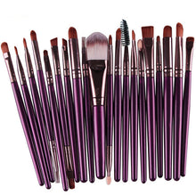 MAANGE 20 pcs Makeup Brush Set tools Make-up Toiletry Kit Wool Make Up Brush Set natural color brochas maquillaje Anne