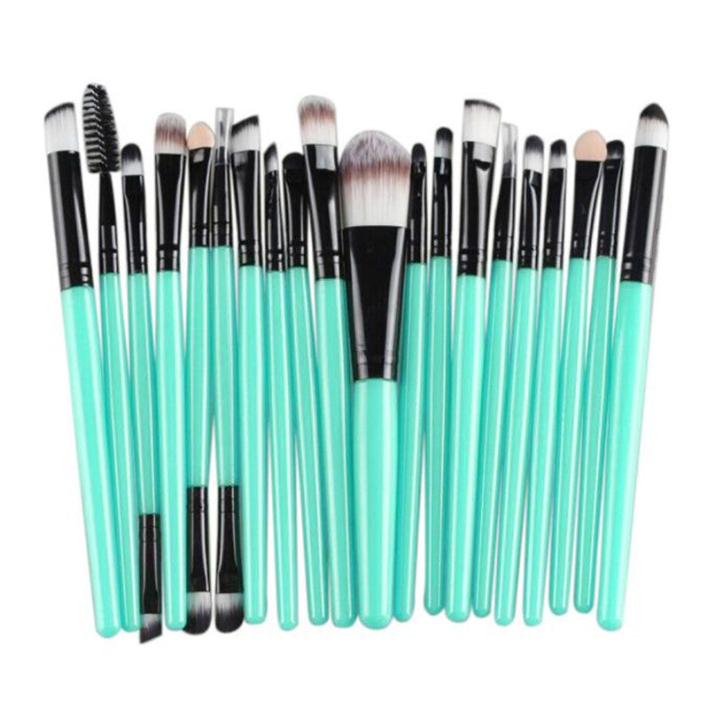 MAANGE 20 pcs Makeup brushes Set tools Foundation Powder Brush Lip Brush Kit Wool Make up Maquiagem profissional
