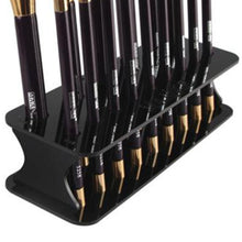 MAANGE 2017 15 Hole Square Makeup brushes Holder Drying Rack Organizer Cosmetic Shelf Makeup tools Pincel maquiagem Black