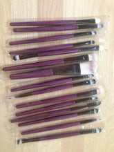MAANGE 2017 15PCS Professional Makeup brushes Eyeshadow Concealer Powder Foundation Lip Cosmetic brush Pincel maquiagem Purple