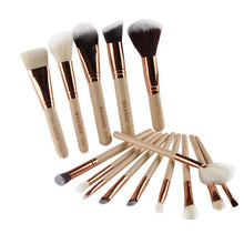 MAANGE 2017 15PCS Professional Makeup brushes Foundation Concealer Eyeshadow Powder Make up brushes Cosmetic Pincel maquiagem