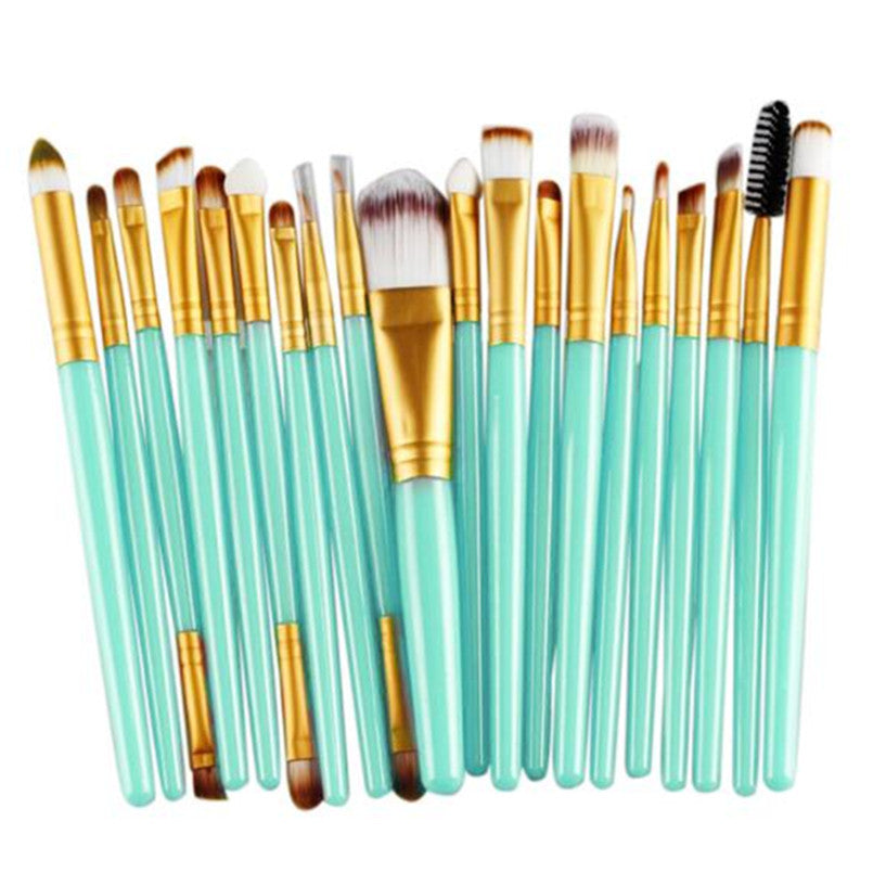 MAANGE 2017 20 pcs Makeup brushes eyeshadow Lip Foundation Powder Brush Beauty Make up tools Maquiagem Gold
