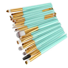 MAANGE 2017 20 pcs Makeup brushes eyeshadow Lip Foundation Powder Brush Beauty Make up tools Maquiagem Gold