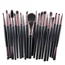 MAANGE 2017 20PCS Soft Professional Cosmetic Makeup brushes Foundation Powder Blush Eyebrow Lipsticks brush Maquiagem Black