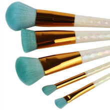 MAANGE 2017 5PCS Colorful Cosmetic Eyebrow Powder Foundation Eyeshadow Makeup brushes sets Makeup tools Pinceis de maquiagem