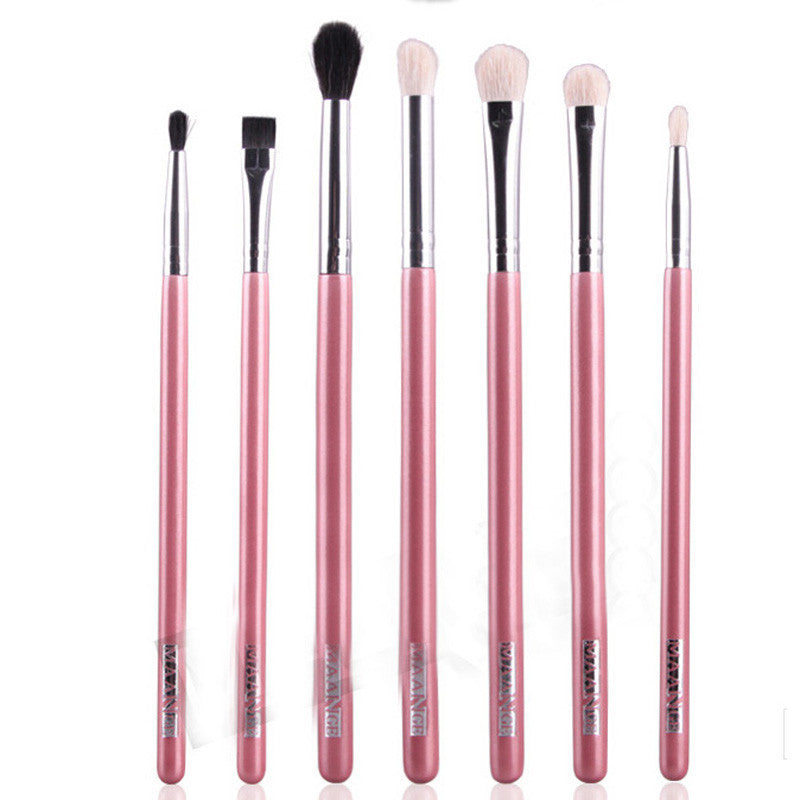 MAANGE 2017 7PCS Professional Makeup brushes sets Blending Eyeshadow Eyeliner Smoked Bloom Eyeliner brush Pinceis de maquiagem