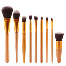 MAANGE 2017 9PCS Cosmetic Makeup brushes set Eyeshadow Blending Powder Foundation Eyeshadow Eyebrow Lip brush Pincel maquiagem