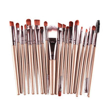 MAANGE 2017 Hot sale women 20PCS Face Powder Foundation Eyeshadow Eyeliner Cosmetic Professional Makeup brushes Pincel maquiagem