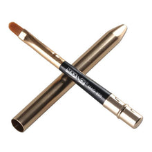 MAANGE 2017 Makeup brushes professional Powder Foundation Eyeshadow Eyeliner Lip Brush Make up tools Silver Gold