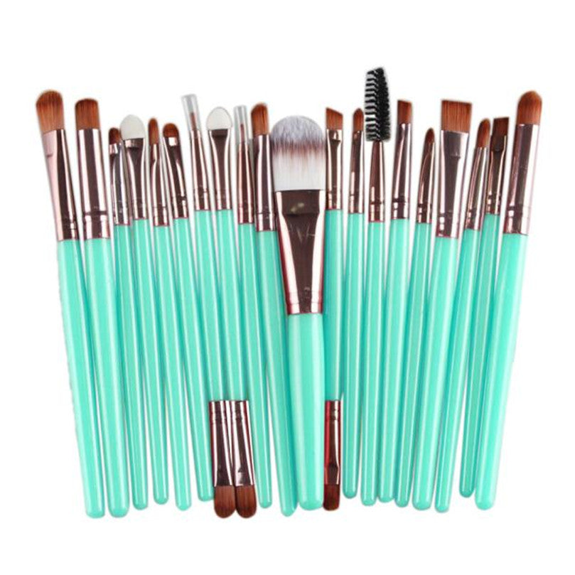 MAANGE 20pcs Rose gold Makeup brushes set Professional Foundation Powder Brush Eyebrow Eyeshadow Lip Brush Maquiagem