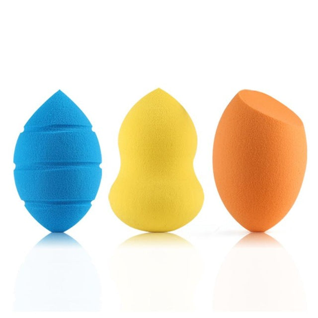 MAANGE 3pcs Makeup Foundation Sponge Puff Flawless Powder Suitable for all kinds of skins 2017 new style Anne