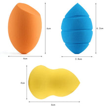 MAANGE 3pcs Makeup Foundation Sponge Puff Flawless Powder Suitable for all kinds of skins 2017 new style Anne