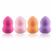 MAANGE 4pcs Professional Beauty Flawless Makeup sponge Foundation Puff Multi Shape Sponges Cosmetics Maquiagem