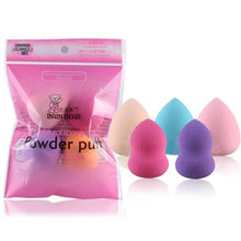 MAANGE 5PCS Makeup brushes Professional Beauty Flawless Foundation Puff Multi Shape Makeup sponge Cosmetics Colorful
