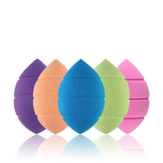 MAANGE 5pcs Pro Makeup Foundation Puff Multi Shape Sponges New esponja de silicona para maquillaje 2017 Most Popular Anne