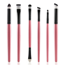 MAANGE 6PCS Makeup brushes Cosmetic brush for powder Lip Eyeshadow Foundation Brush Korean Maquiagem Pink