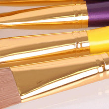 MAANGE 9pcs Pro Makeup Cosmetic Brushes Eyeshadow Eye Shadow Foundation Blending Brush High Quality Nylon Fiber Anne