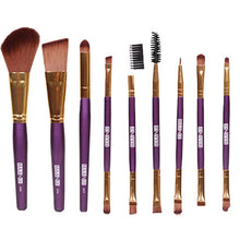 MAANGE 9pcs Pro Makeup Cosmetic Brushes Eyeshadow Eye Shadow Foundation Blending Brush High Quality Nylon Fiber Anne