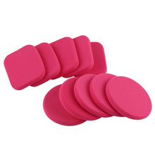 MAANGE New fashion high quality 10PCS Pro Beauty Flawless Makeup Foundation Puff Multi Shape Sponges 2017 Anne