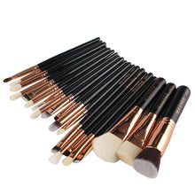 MAANGE aluminium tube 20Pc Makeup Brushes Set Powder Foundation Eyeshadow Eyeliner Lip Cosmetic Brush Anne