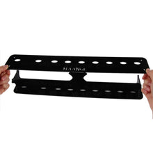 MAange sturdy clear acrylic 9 Hole Microscler Makeup Brush Holder Drying Rack Organizer Cosmetic Shelf Tool Anne