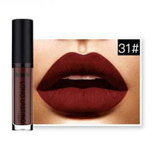 Magical Halo 2017 Waterproof Matte Liquid Lipstick Long lasting lipsticks Nutritious Lip gloss Cosmetics Maquiagem 31#