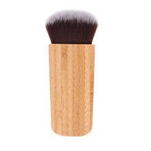Makeup Brush Swirl Power Contour Bamboo Handle Blush Cosmetic Foundation Synthetic Hair Beauty Tool