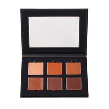 Makeup Contour Cream Kit Palette Concealer Foundation 6 Color Palette Medium Light Deep Fair