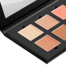 Makeup Contour Cream Kit Palette Concealer Foundation 6 Color Palette Medium Light Deep Fair