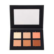 Makeup Contour Cream Kit Palette Concealer Foundation 6 Color Palette Medium Light Deep Fair