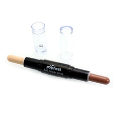 Makeup Creamy Double-ended 2 in1 Contour Stick Contouring Create 3D Face Concealer Full Cover Blemish