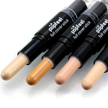 Makeup Creamy Double-ended 2 in1 Contour Stick Contouring Create 3D Face Concealer Full Cover Blemish