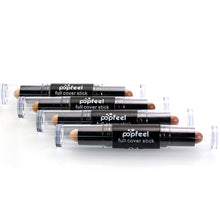 Makeup Creamy Double-ended 2 in1 Contour Stick Contouring Create 3D Face Concealer Full Cover Blemish
