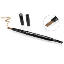 Makeup Eyebrow Waterproof Permanent Pencil Cosmetics Brow Eye Liner Tools 2 in 1 Hot