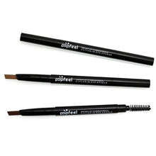 Makeup Eyebrow Waterproof Permanent Pencil Cosmetics Brow Eye Liner Tools 2 in 1 Hot