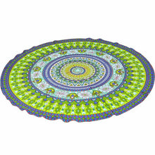 Mandala Beach Chiffon Scarf Printing Flower Beachwear Picnic Round Beach Towel Sjaal#B720